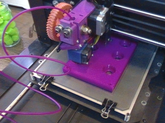 Impresora 3D en acción